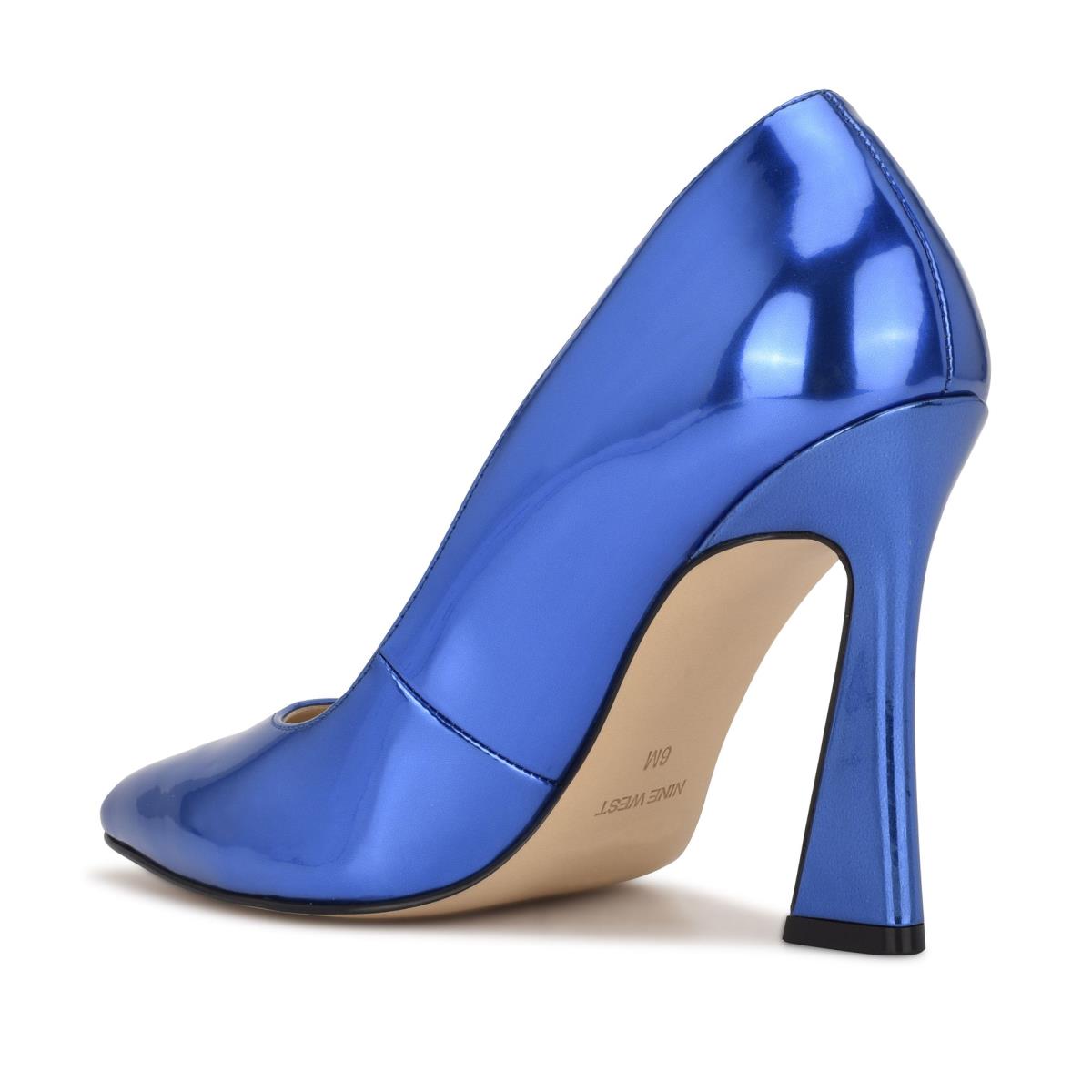 Nine West Trendz Pointy Puntera Azules | 7432BYFIN