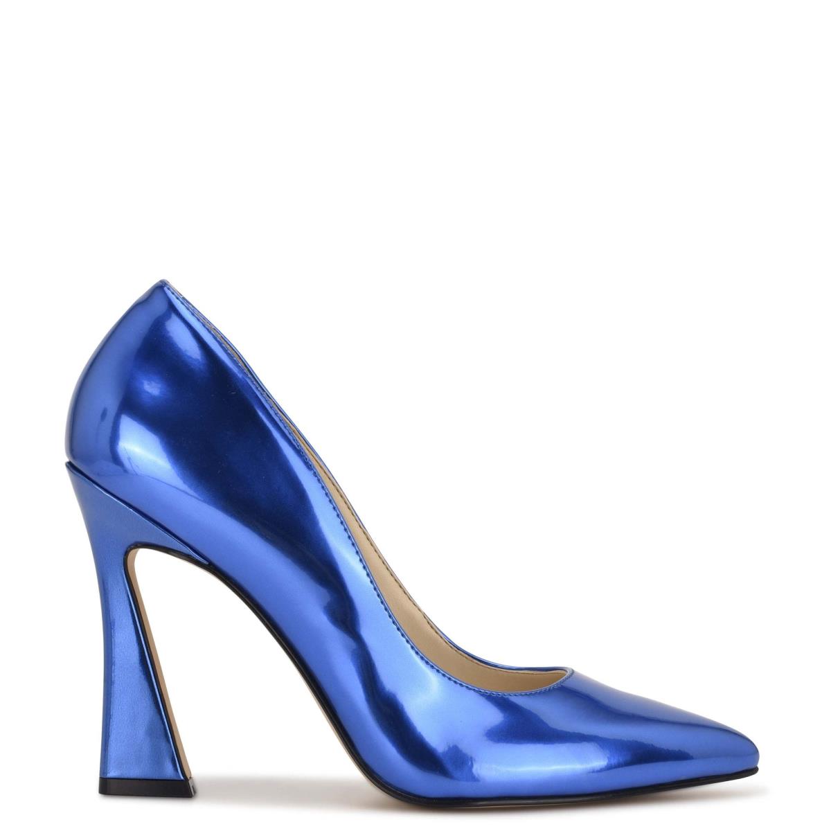 Nine West Trendz Pointy Puntera Azules | 7432BYFIN