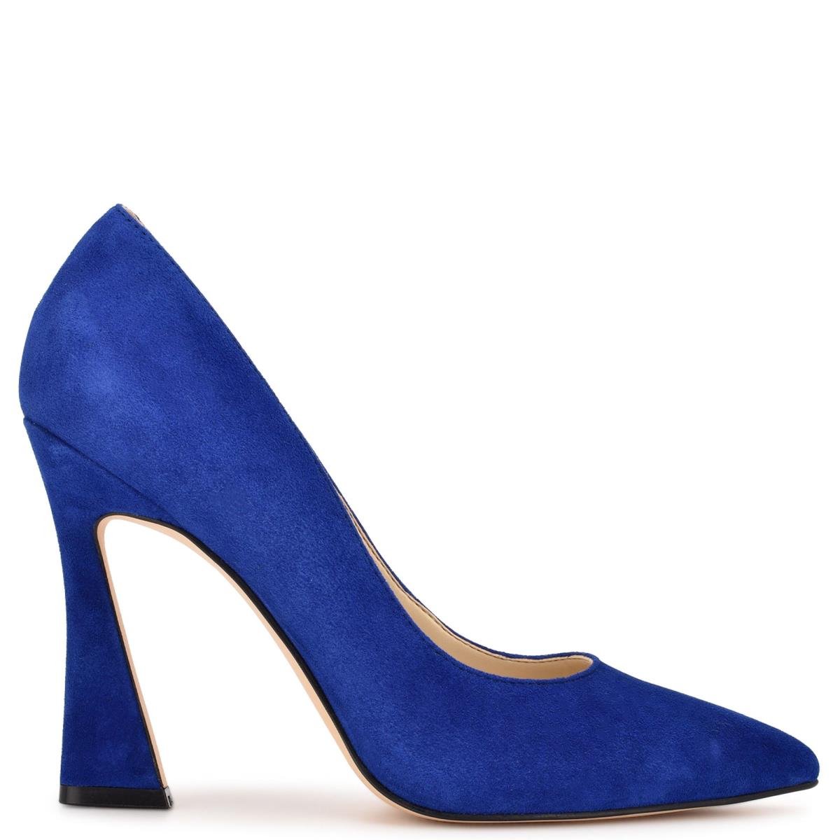 Nine West Trendz Pointy Puntera Azules Oscuro | 3269QOIPC