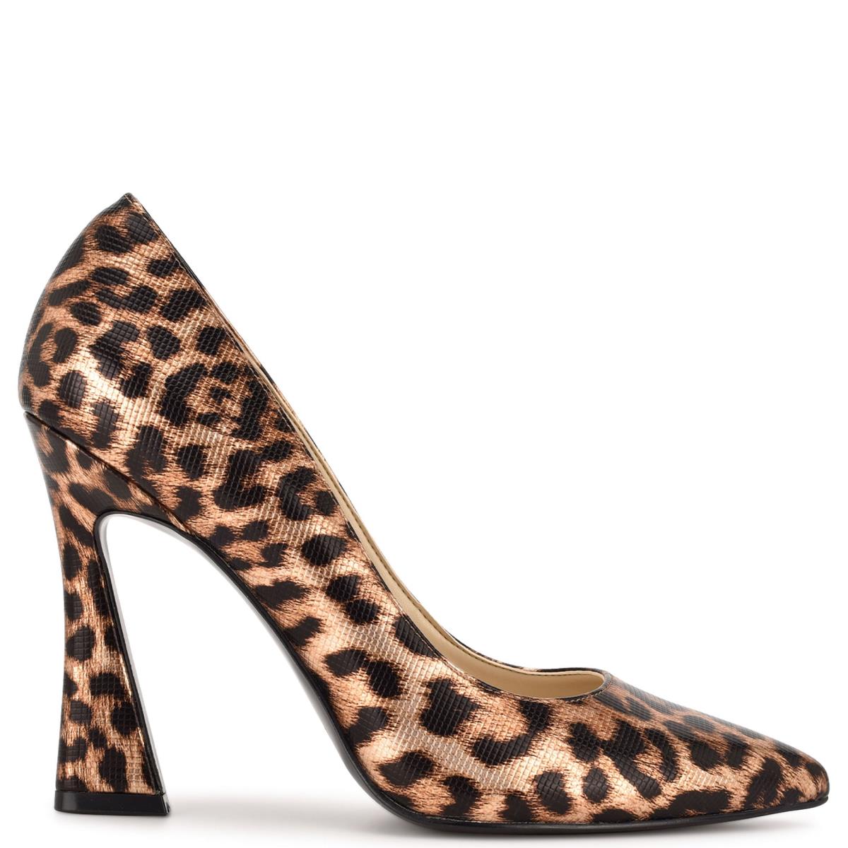 Nine West Trendz Pointy Puntera Leopardo | 1938YGEXK