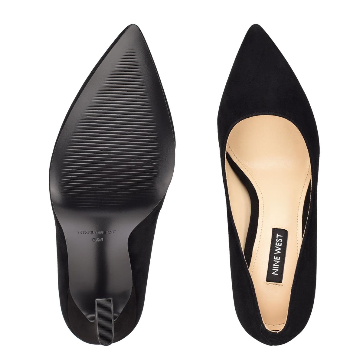 Nine West Trendz Pointy Puntera Negras | 0174VUKRX