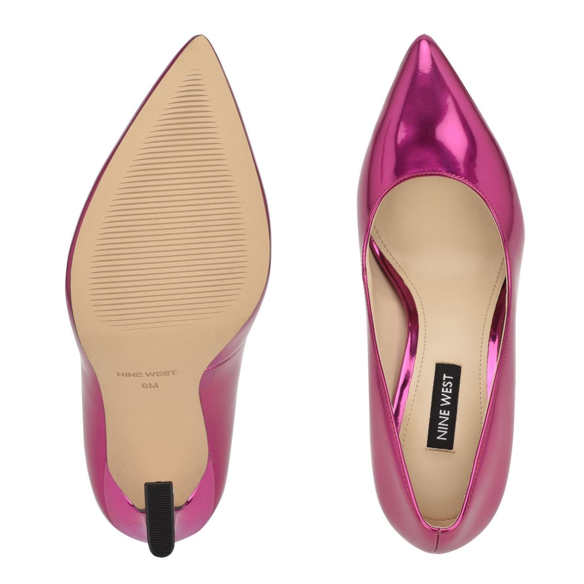 Nine West Trendz Pointy Puntera Rosas | 2073DFVQC