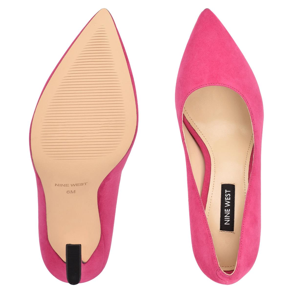 Nine West Trendz Pointy Puntera Rosas | 8051REYFW