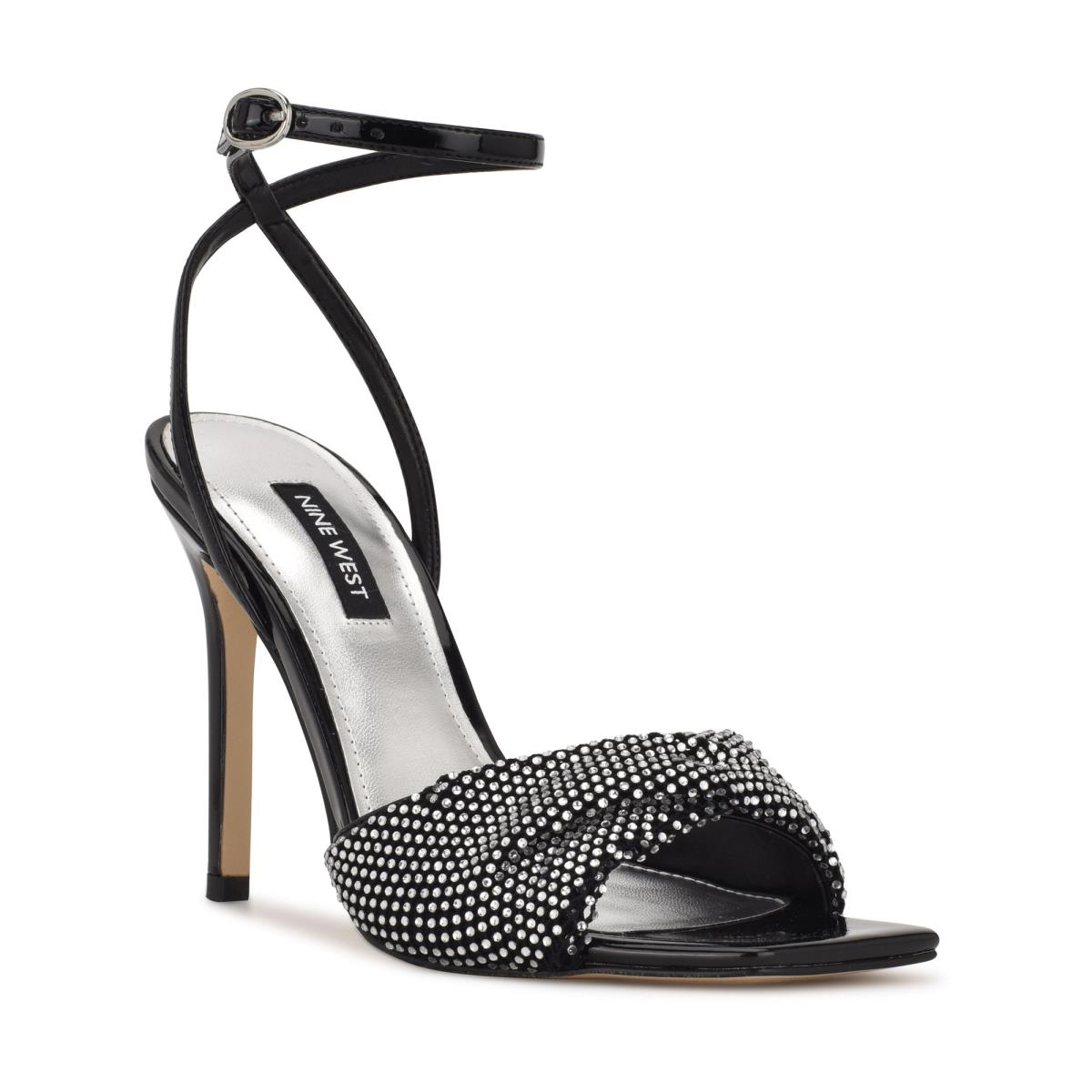 Nine West Twinkle Tacón Negras | 7839QYRIM