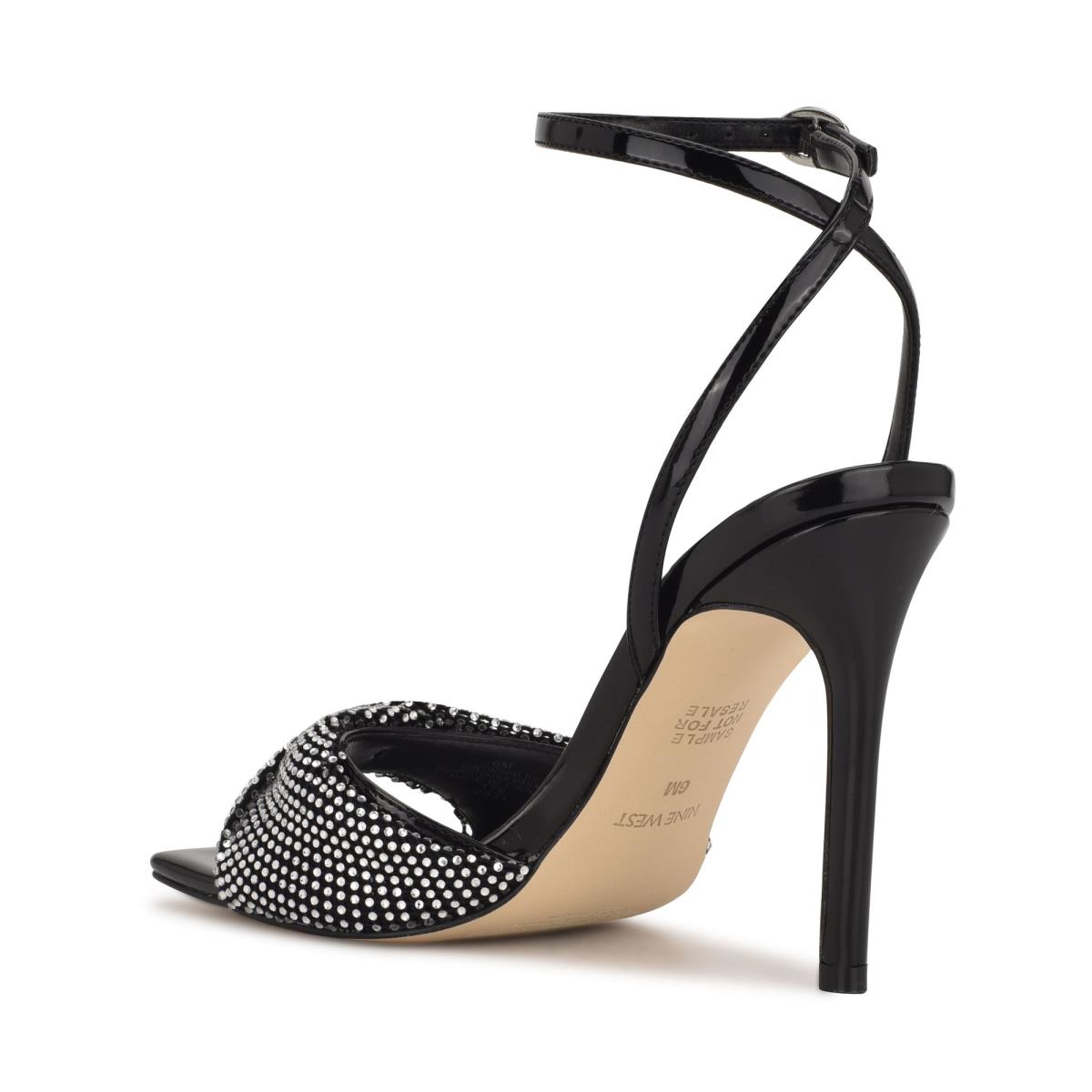 Nine West Twinkle Tacón Negras | 7839QYRIM