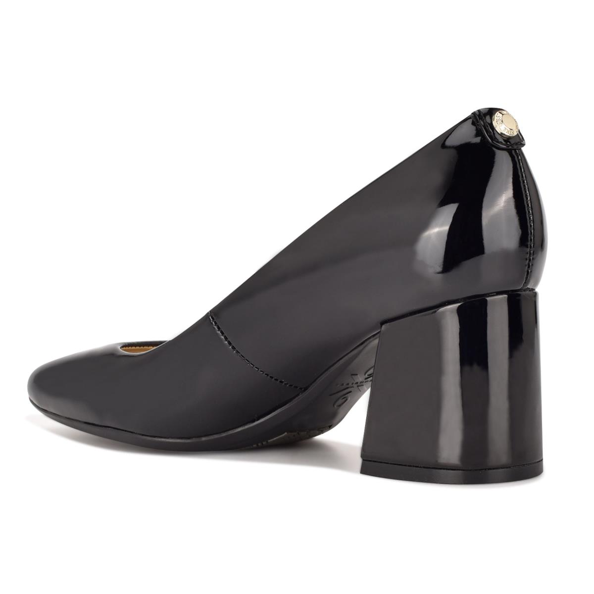 Nine West Vibe 9x9 Block Heel Negras | 1764ZLVXH