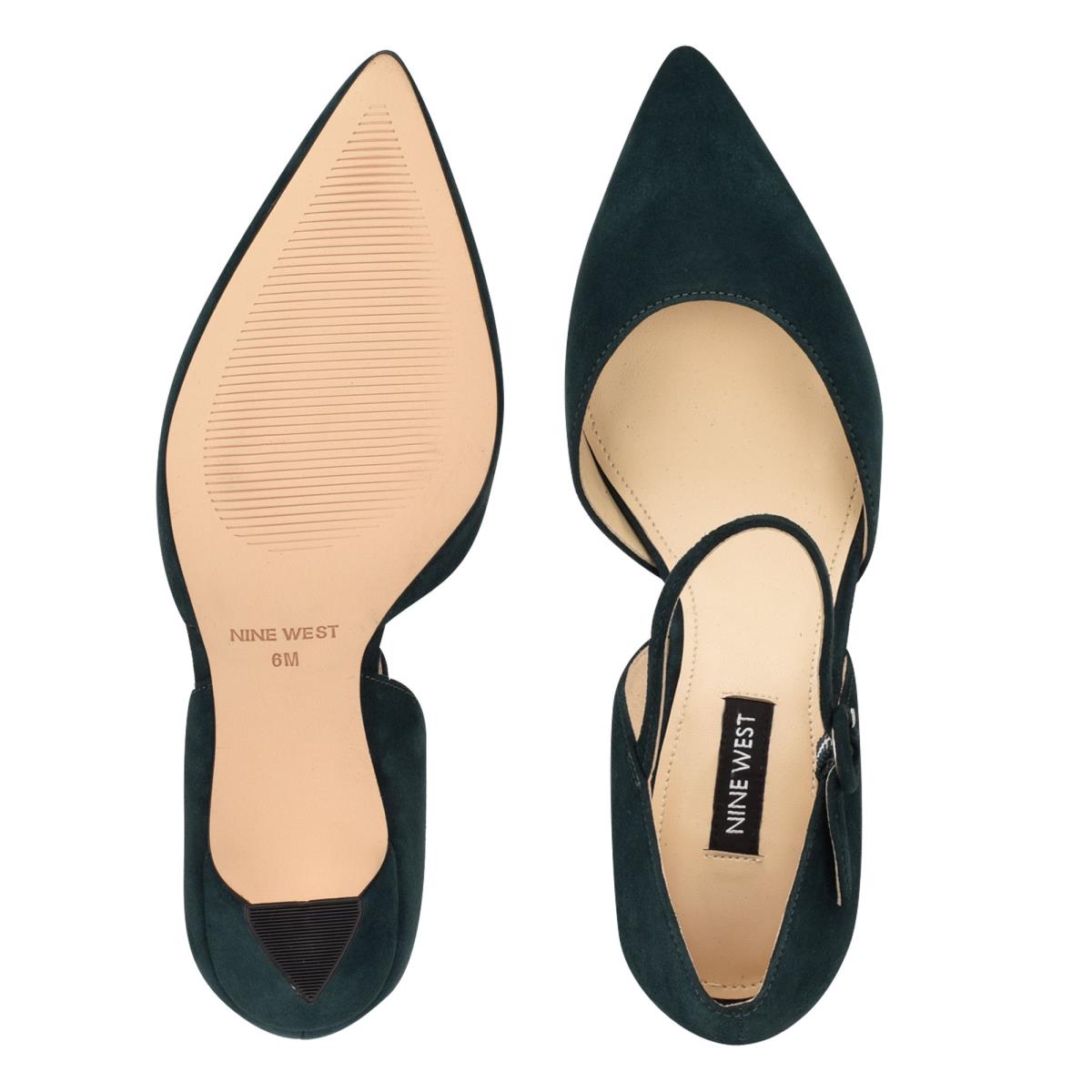 Nine West Wanah Pointy Puntera Verde Menta | 2365YEBOZ