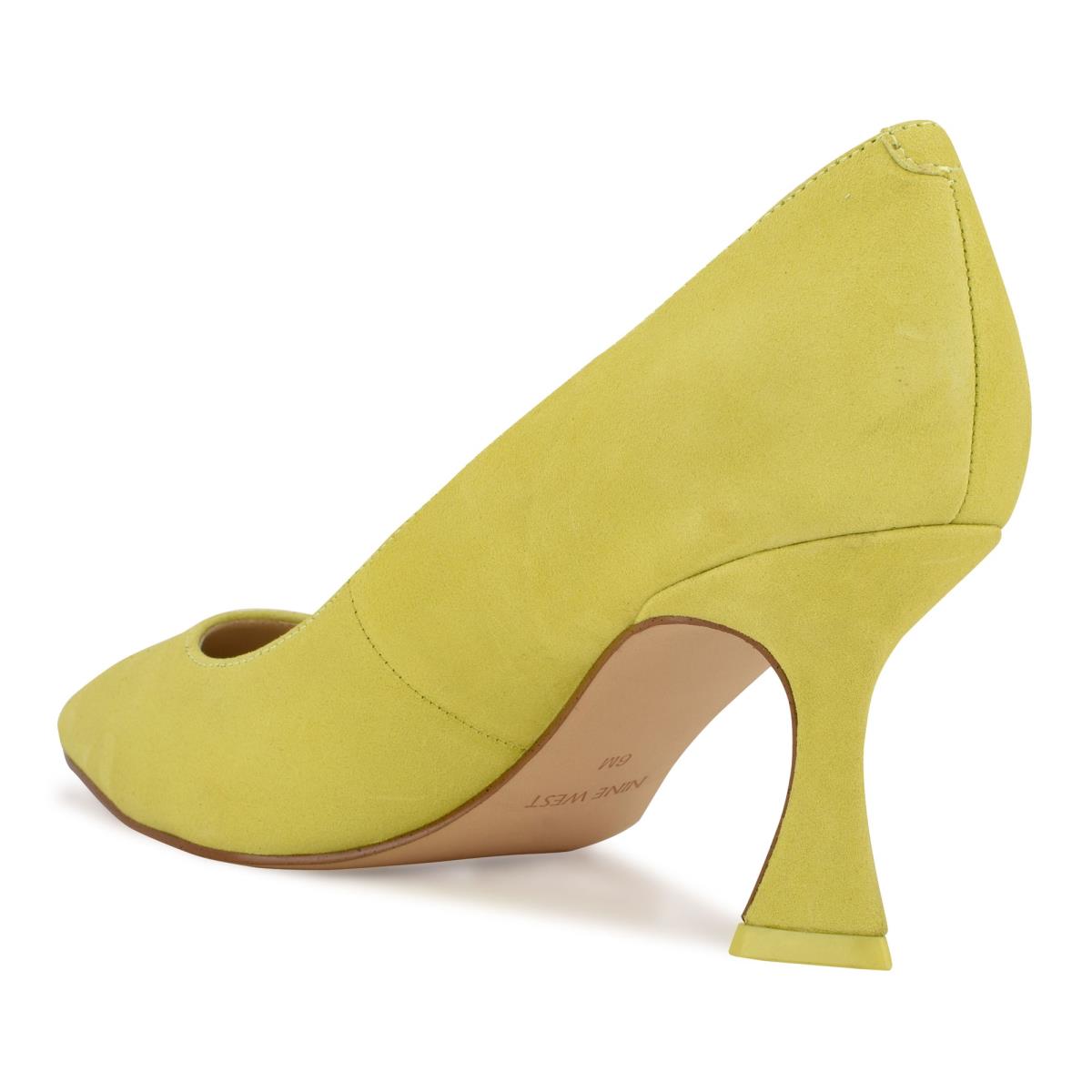 Nine West Workin Pointy Puntera Amarillo | 9481JKFCQ