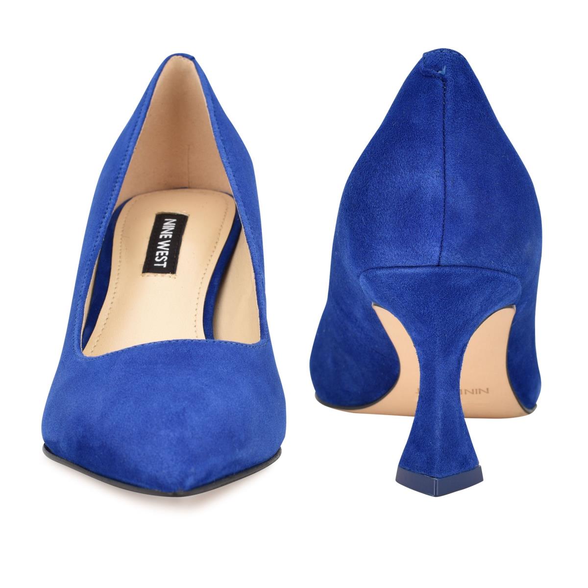 Nine West Workin Pointy Puntera Azules Oscuro | 9021XHUWB