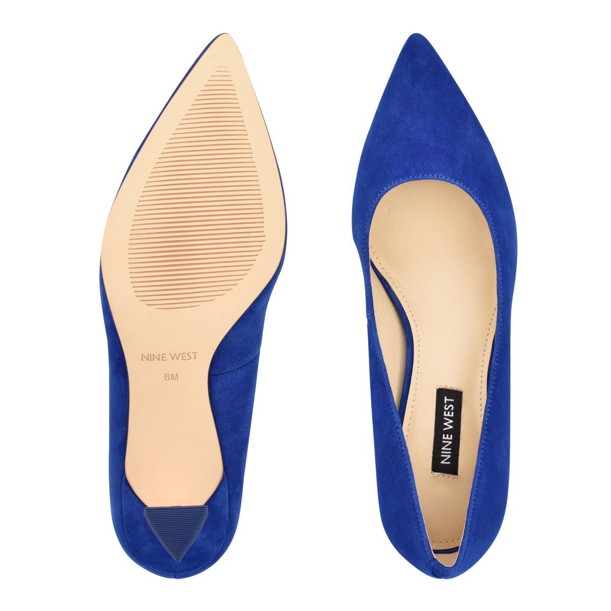 Nine West Workin Pointy Puntera Azules Oscuro | 9021XHUWB