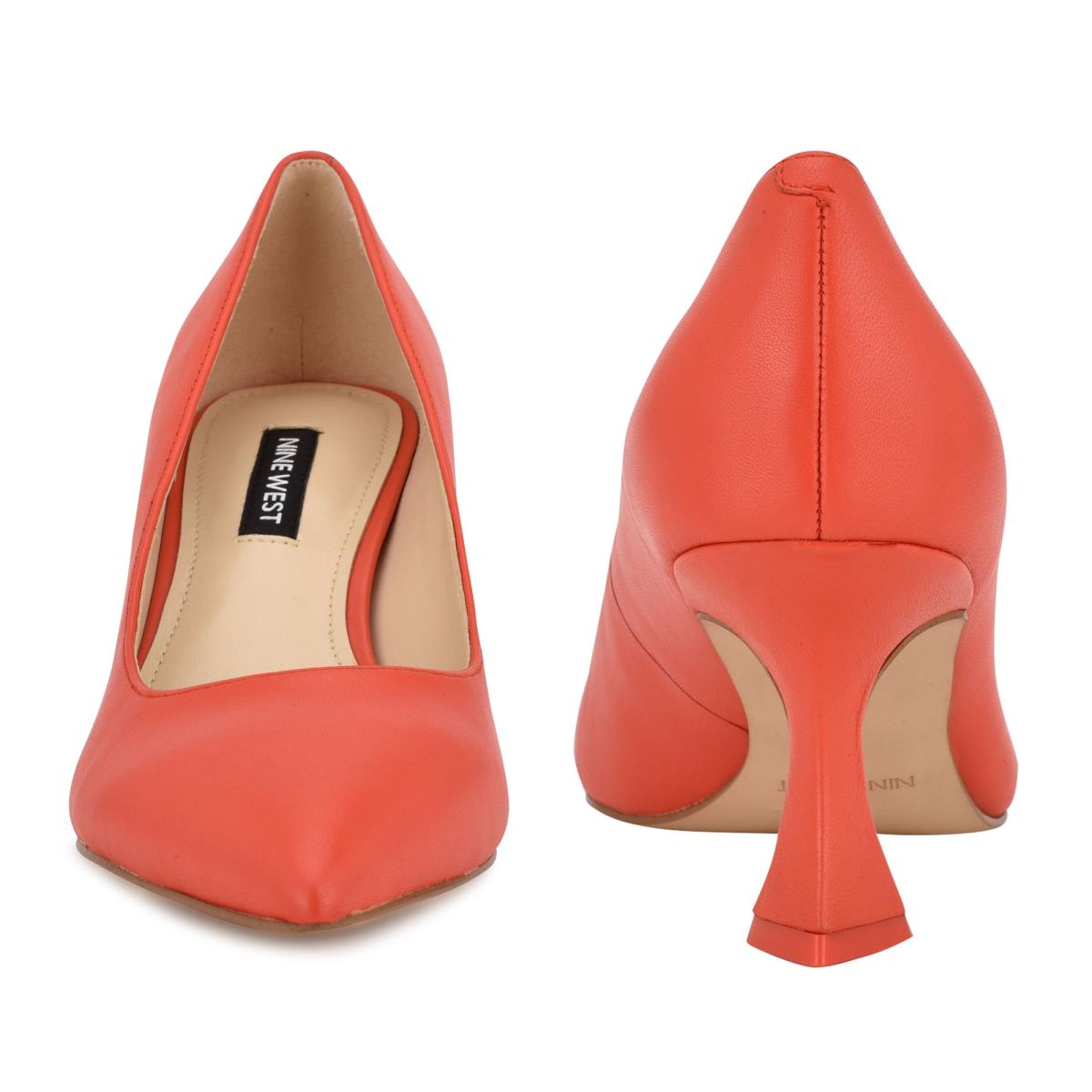 Nine West Workin Pointy Puntera Naranjas | 6328CVGRE