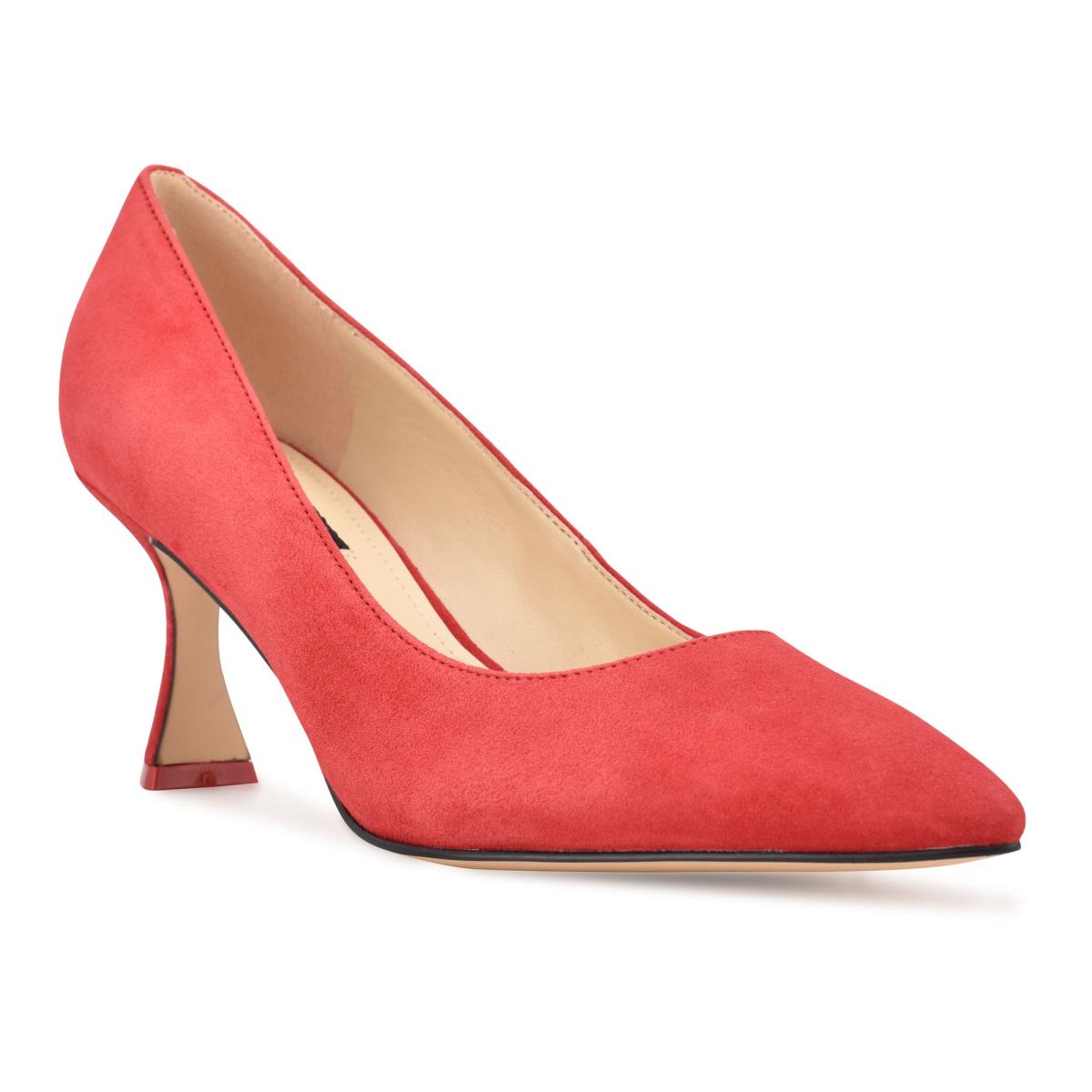 Nine West Workin Pointy Puntera Rojas | 5093WZVUS