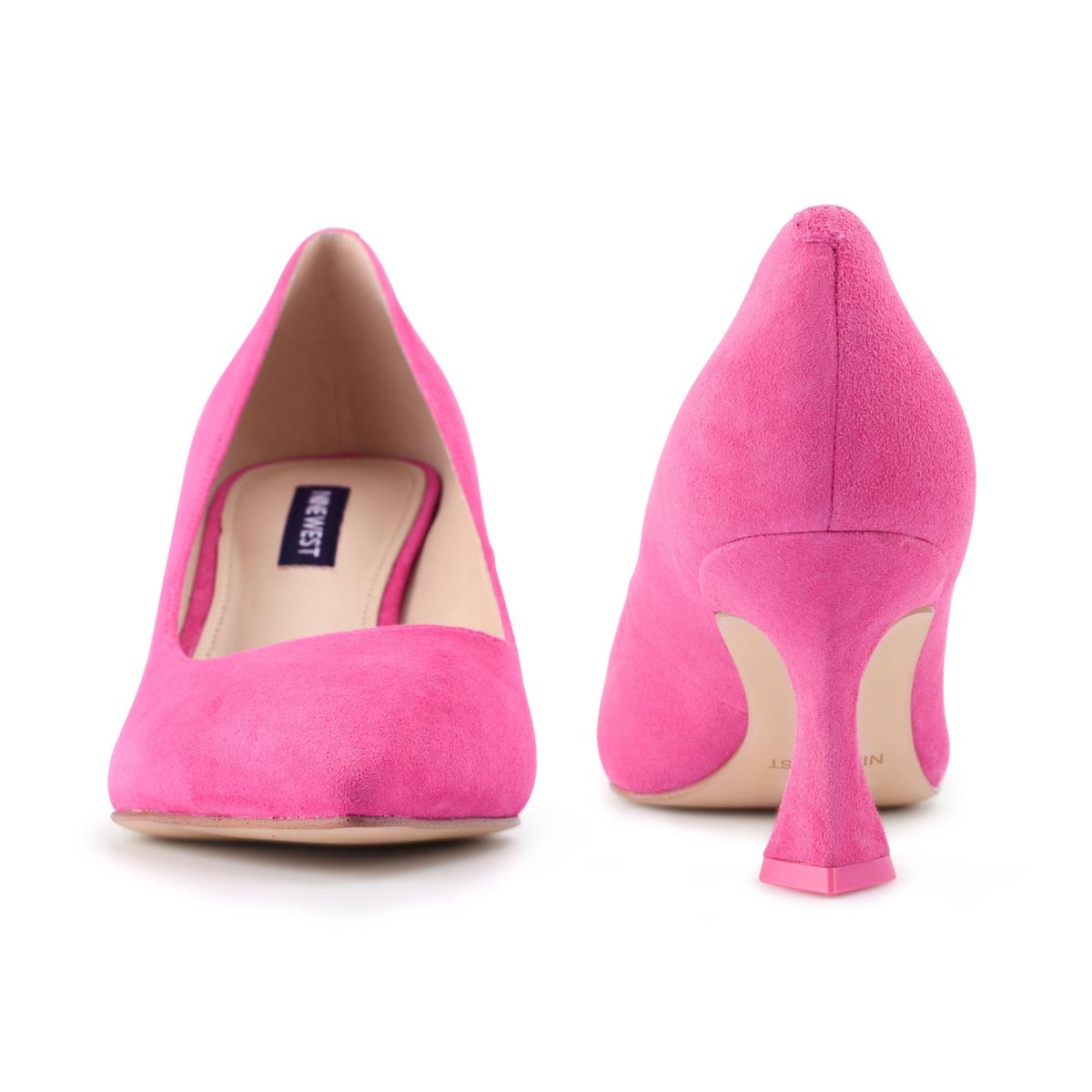 Nine West Workin Pointy Puntera Rosas Claro | 9735KUEVL