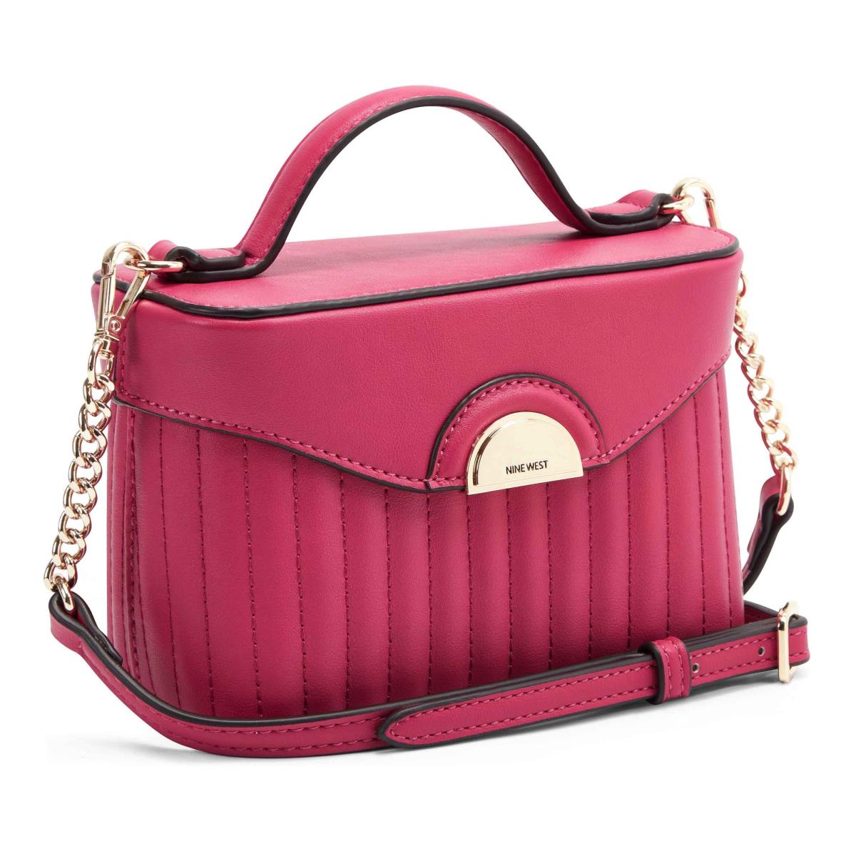 Nine West Wren Vanity Case Fucsia | 4352WCRUK