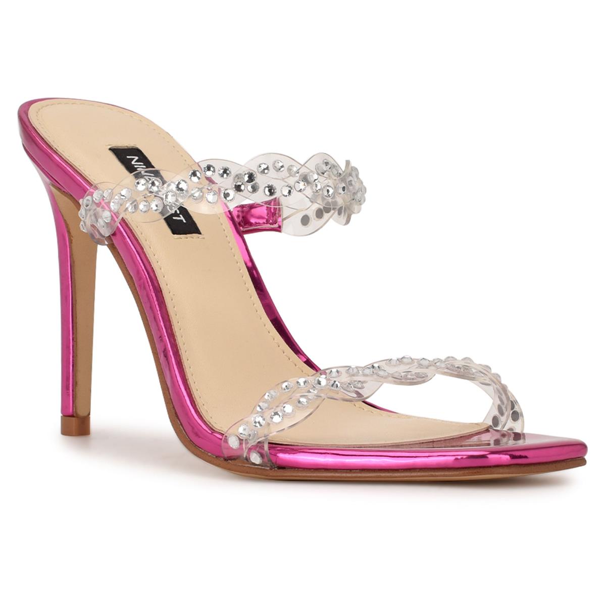 Nine West Ziggle Tacón Rosas | 9235BSLHI