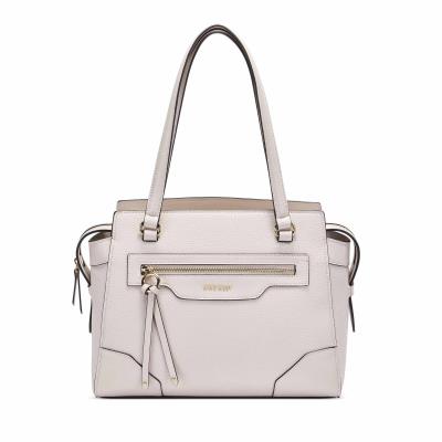 Nine West Brooklyn Jet Set Shldr Beige | 6315FLRDC