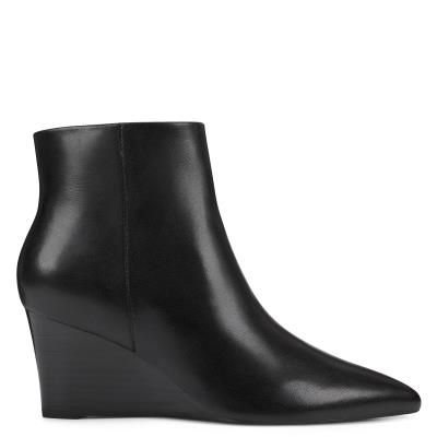 Nine West Carter Wedge Negras | 4389YGSWD