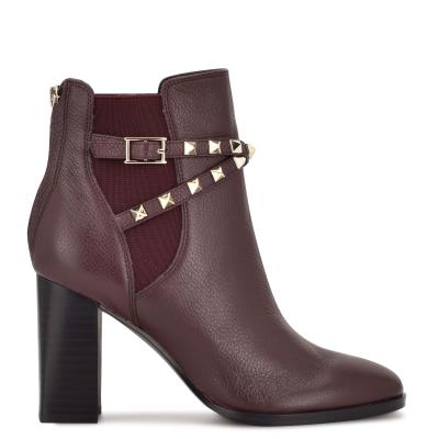 Nine West Donda Tacón Marrones | 4287KYSLH