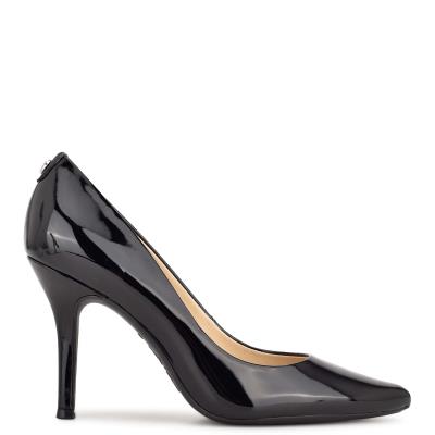 Nine West Fifth 9x9 Pointy Puntera Negras | 8235EICDL