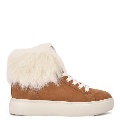 Nine West Keepup Sneakers Marrones | 1692JNHYE