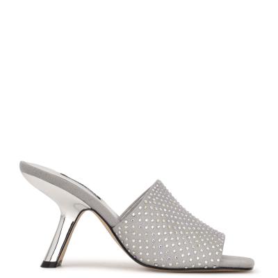 Nine West Partie Tacón Gris | 5048YWXOI