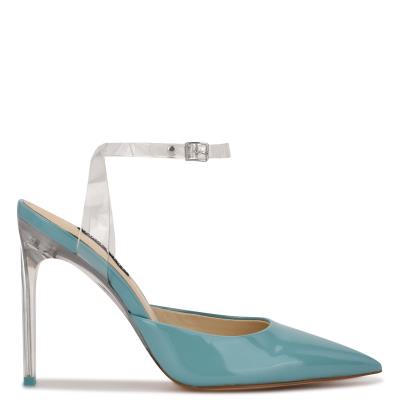 Nine West Sparkea Ankle Correa Azules | 7906AICNK