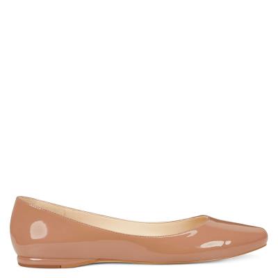 Nine West Speakup Almond Puntera Beige | 7430DRCAO