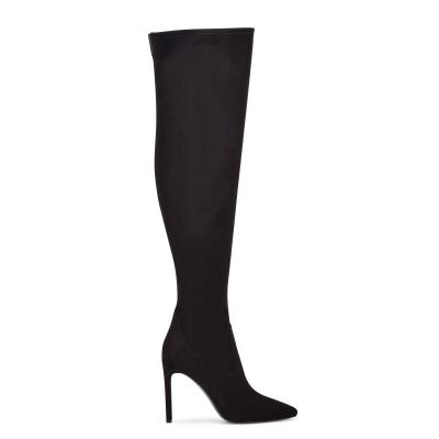 Nine West Tacy Over The Knee Negras | 4628RUCMN