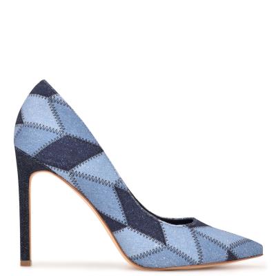 Nine West Tatiana Pointy Puntera Azules | 4927WUGBE