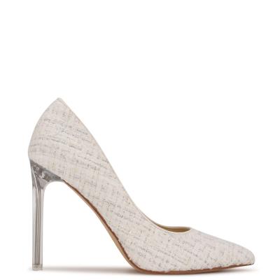 Nine West Tatiana Pointy Puntera Blancas | 0926VPMHE