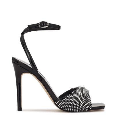 Nine West Twinkle Tacón Negras | 7839QYRIM