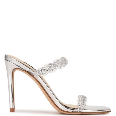 Nine West Ziggle Tacón Marrones | 8710DVRQJ